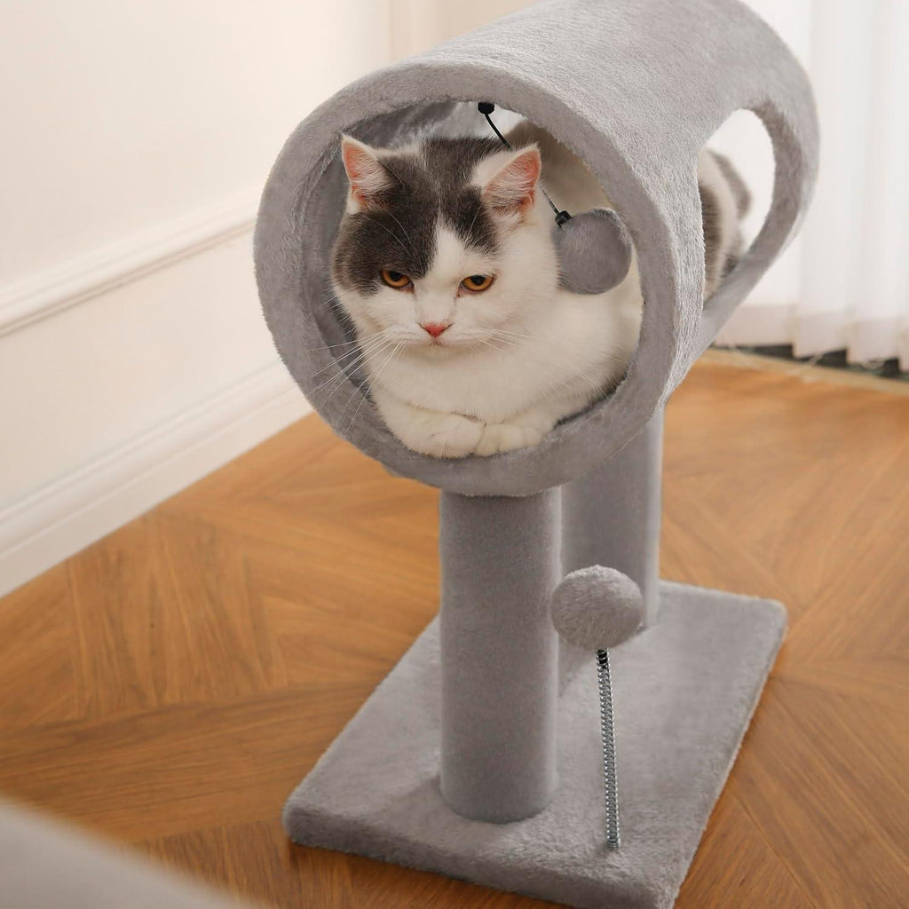 Gray Indoor Cat Tree