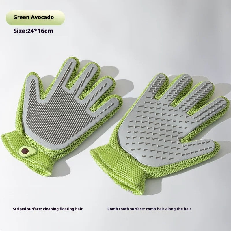 Pet Care Hair Gloves