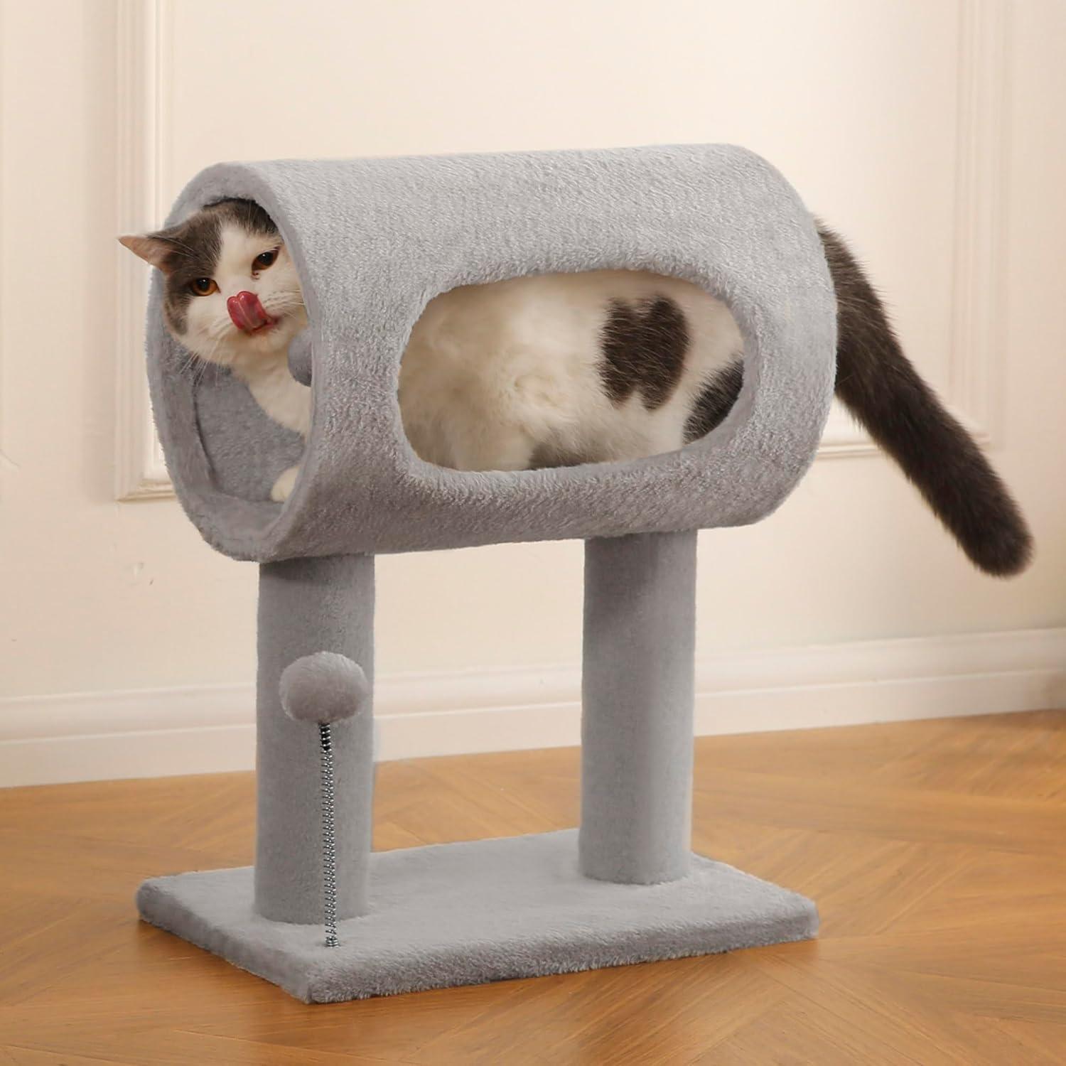 Gray Indoor Cat Tree