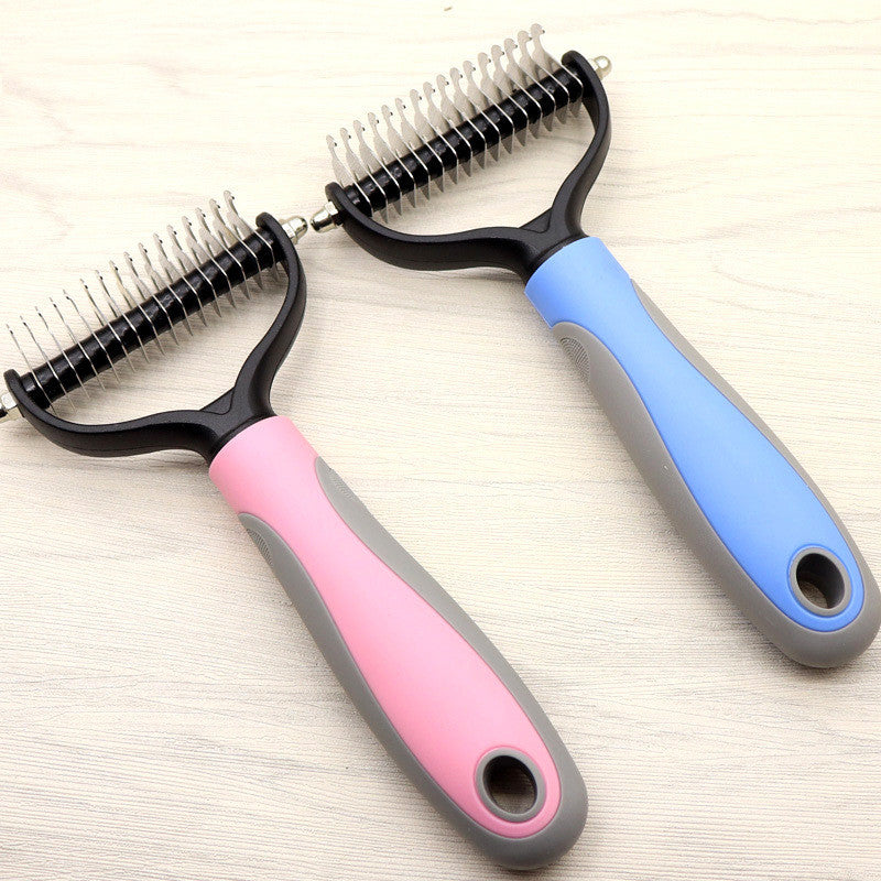 Double-Sided Dog Knot Comb