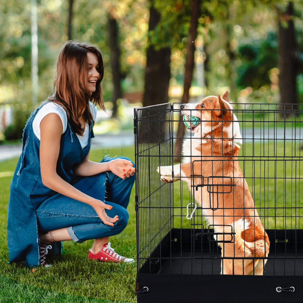 Foldable Metal Dog Playpen