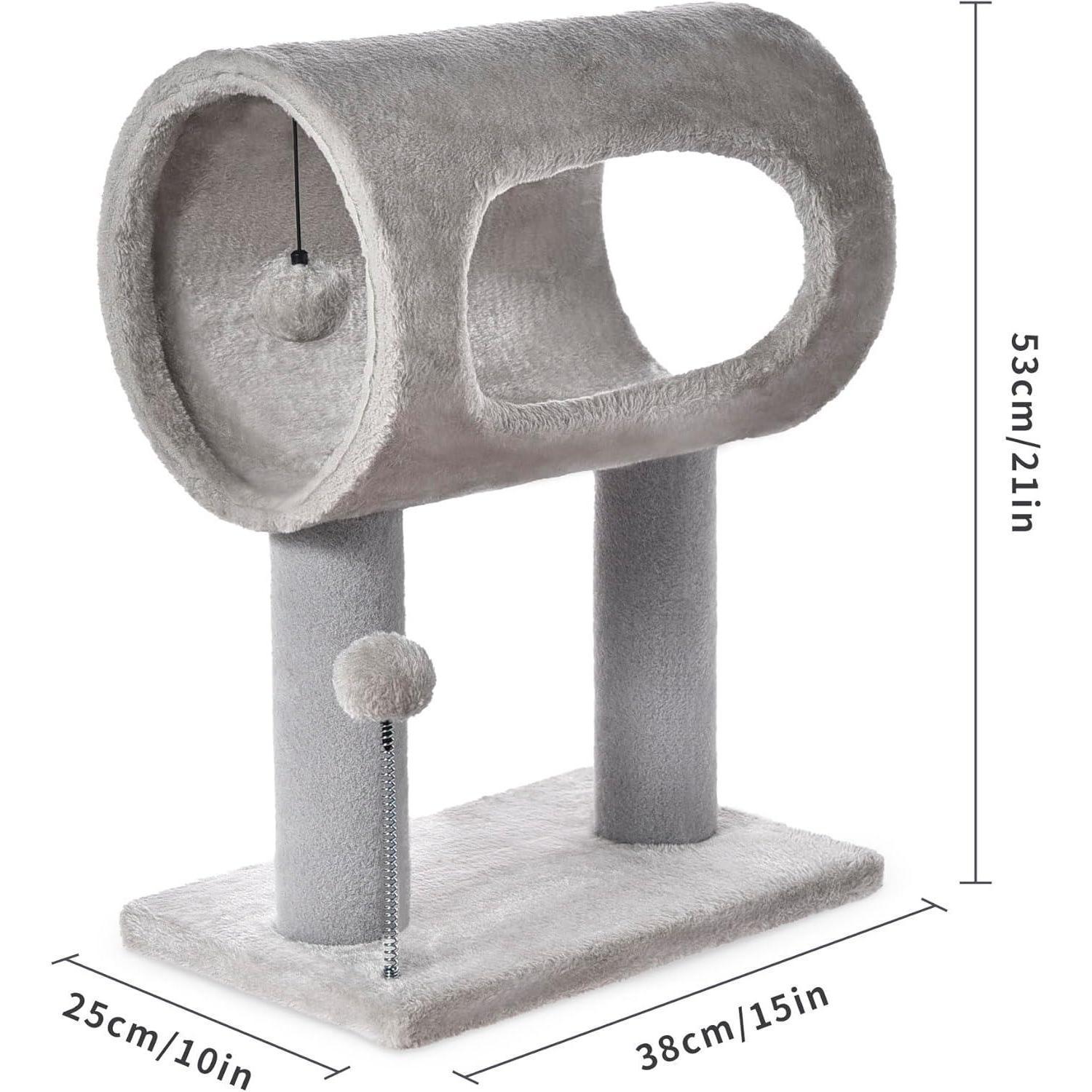 Gray Indoor Cat Tree