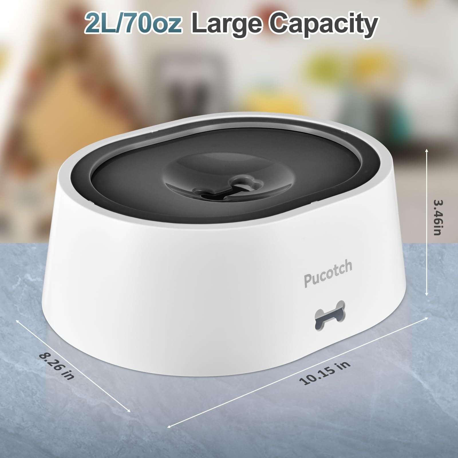 Spill-Proof Slow Flow Bowl