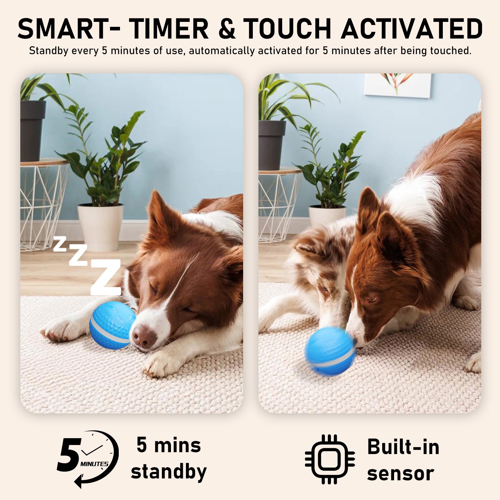Automatic Moving Ball Toy