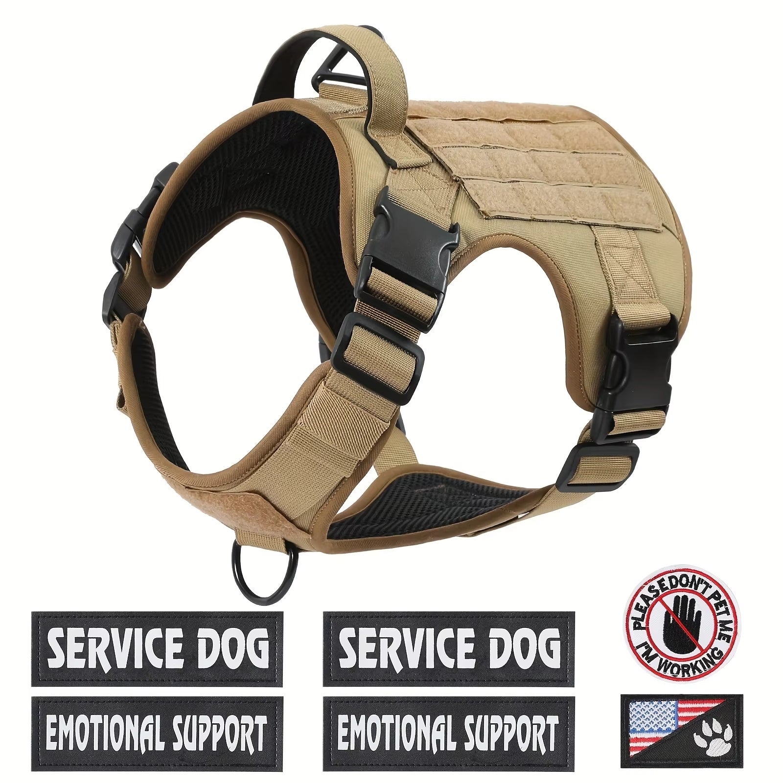 Tactical Service Dog Harness