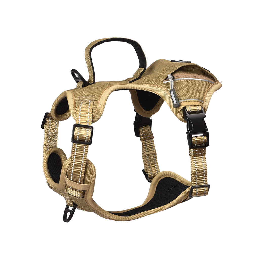 Tactical Dog Harness Brown