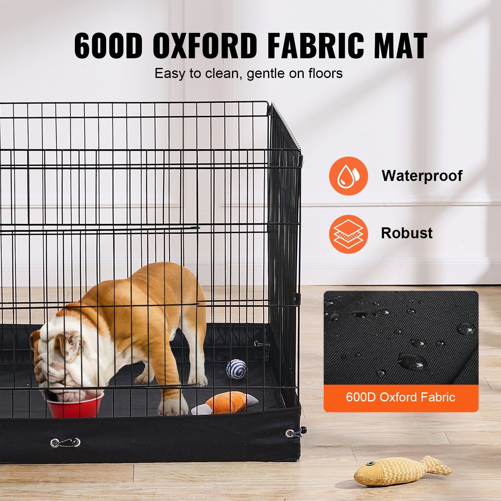 Foldable Metal Dog Playpen