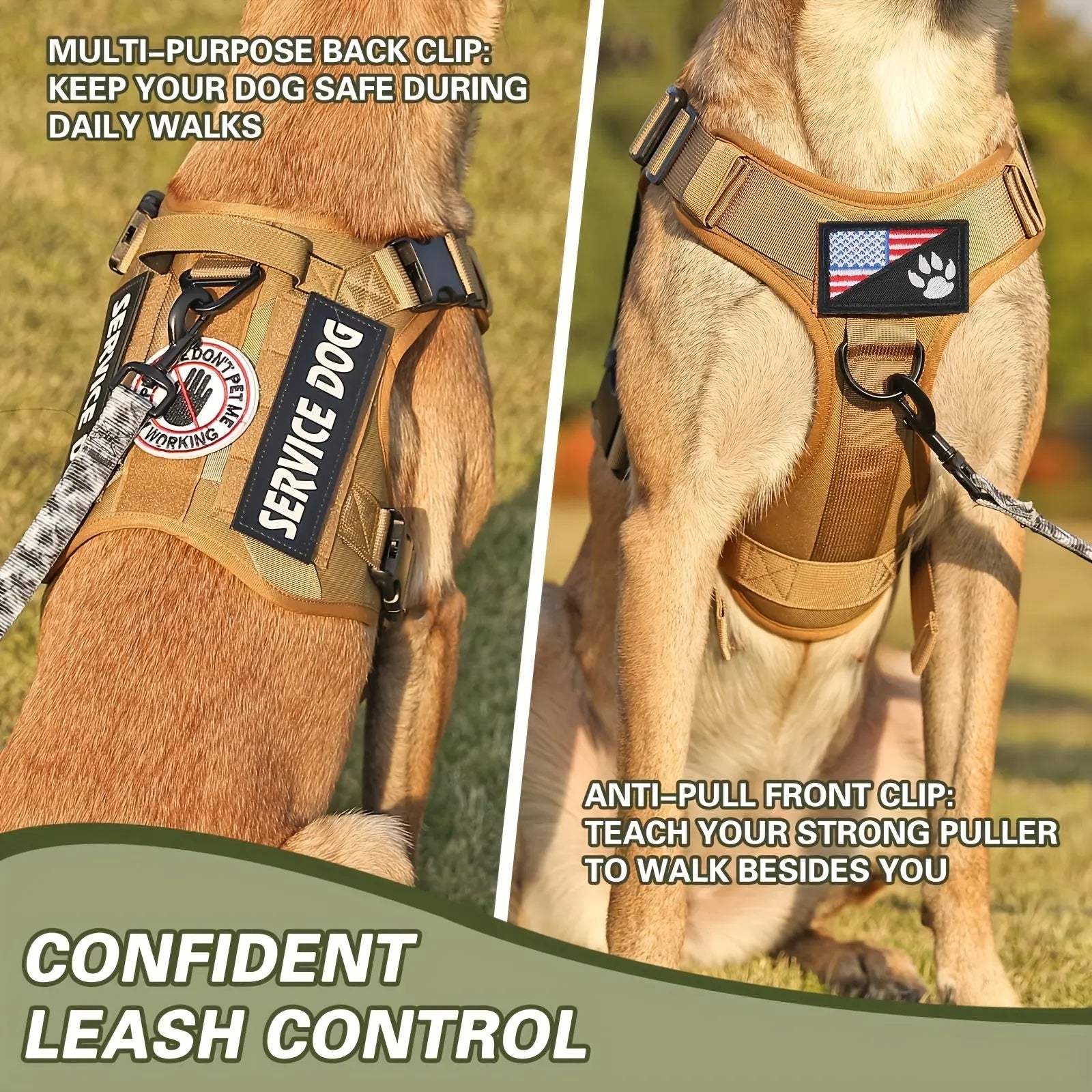 Tactical Service Dog Harness